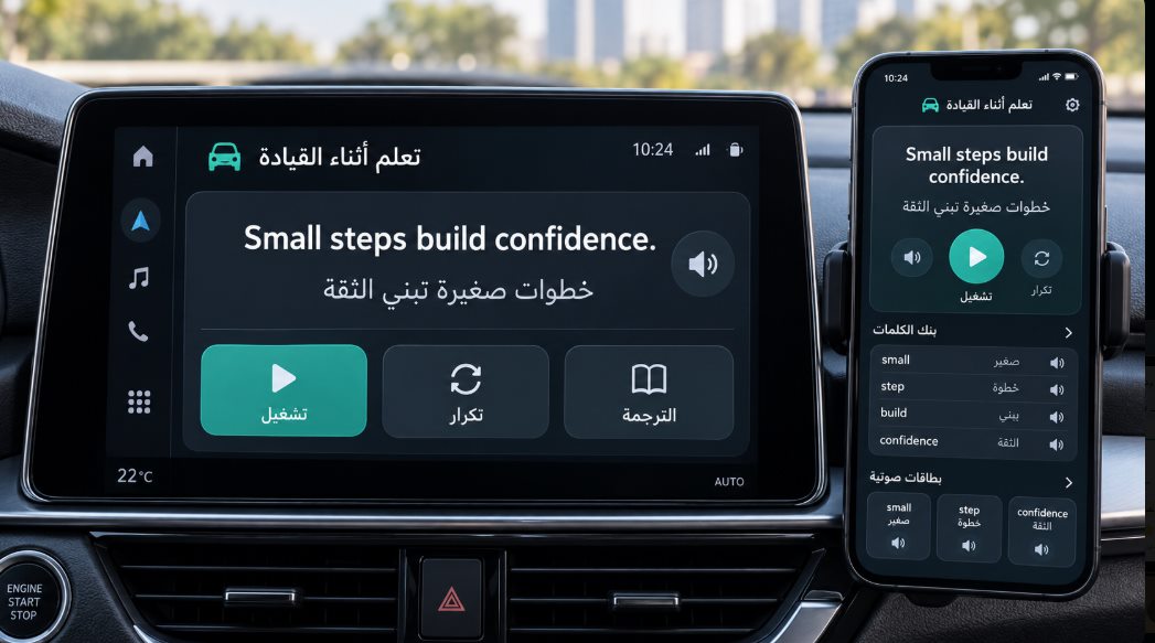 Learning while driving